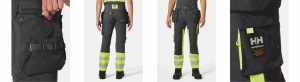ICU Construction Pant, Varsel Klass 1